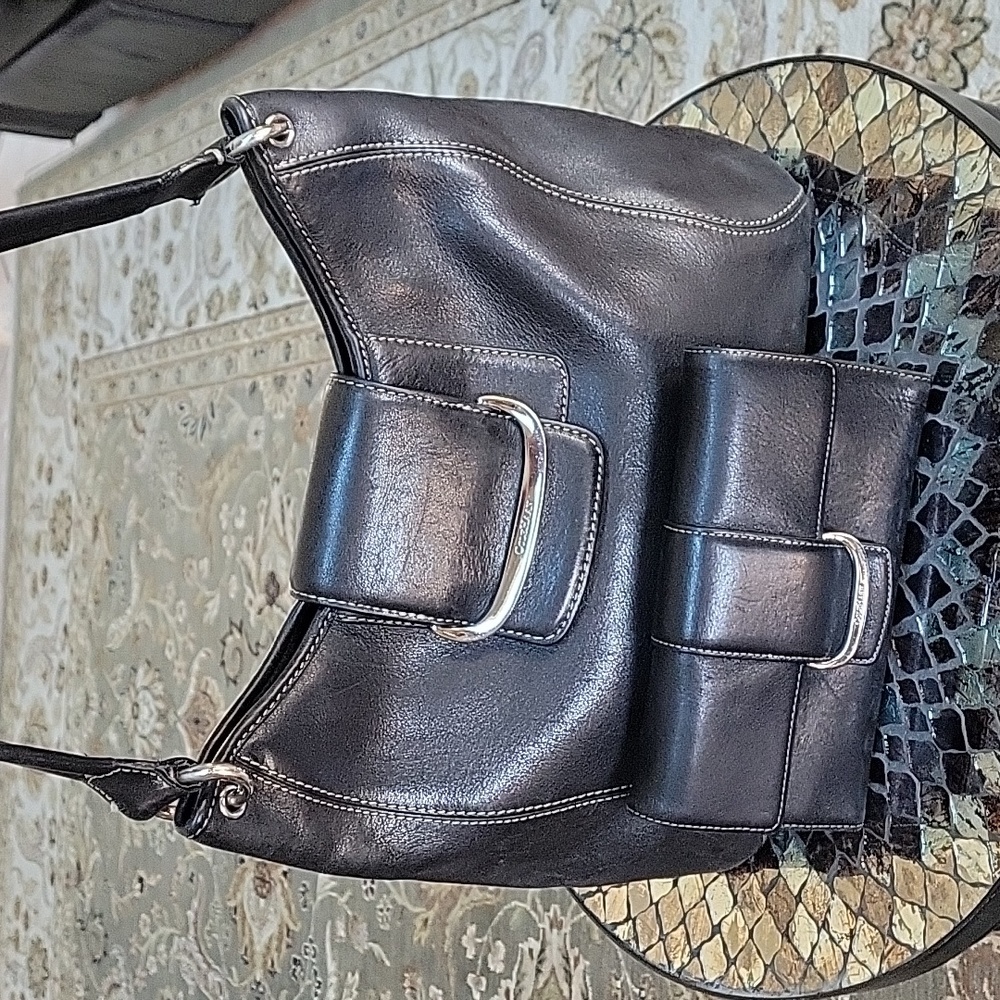 Cole Haan Black Leather Purse and Wallet